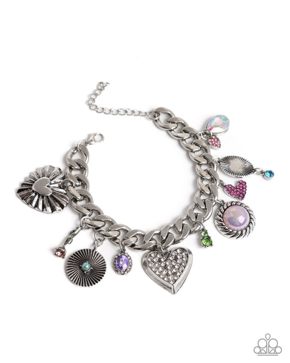 Massively Malibu - Multi - Charm Bracelet - LOP0825