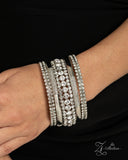Dynamic Debut - White - 2026 Zi Collection Bracelet