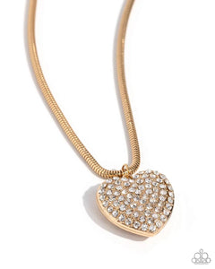 Sequined Sweetheart - Gold