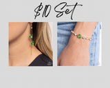 Dreamy Disposition - St. Patricks Pizzazz - Green-Gold - STPAT10