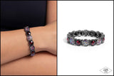 Take a Moment to Reflect - Red - Paparazzi Bracelet - Pink Diamond Exclusive