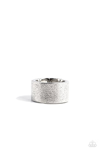 Hammer Fist - Silver - Paparazzi Accessories Urvban Ring