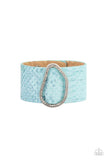 HISS-tory In The Making - Blue - Wrap Bracelet