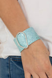 HISS-tory In The Making - Blue - Wrap Bracelet