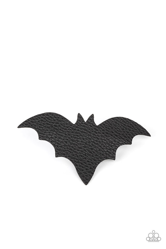 BAT to the Bone - Black - Vintage Halloween Hair Clip
