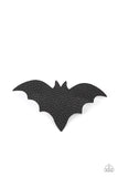 BAT to the Bone - Black - Vintage Halloween Hair Clip