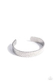 Thunder Trek - Silver - Paparazzi Accessories