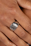 Hope Rising - Silver - Paparazzi Inspirational Sun Ring