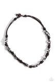 Braided Brawl - Brown - Paparazzi Accessories