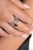 Alternating Allure - Brown - Paparazzi Ring