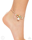 All TIDE Up - Multi - Paparazzi Draw String Anklet