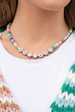 Psychedelic Glow - Multi - Paparazzi Shine on Necklace