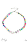 Psychedelic Glow - Multi - Paparazzi Shine on Necklace