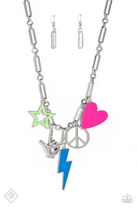 Haute Hippie - Multi - Paparazzi Charm Necklace