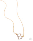 INITIALLY Yours - Gold - B