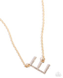 INITIALLY Yours - Gold - E