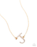INITIALLY Yours - Gold - J