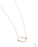 INITIALLY Yours - Gold - U