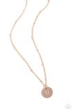 Initial Elegance - Rose Gold - H