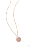 Initial Elegance - Rose Gold - J