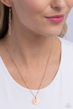Initial Elegance - Rose Gold - V