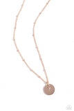 Initial Elegance - Rose Gold - Y