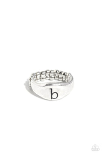 Monogram Memento - Silver - B