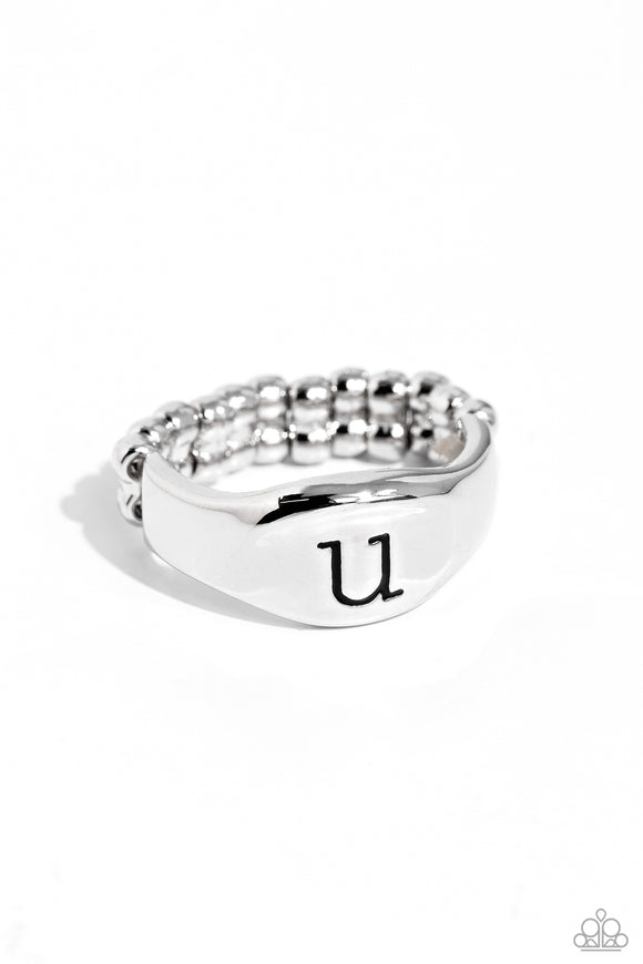 Monogram Memento - Silver - U