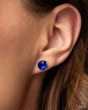 Breathtaking Birthstone - Blue - Paparazzi September Sapphire Birthstone Post Earrings