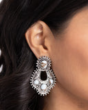 Handcrafted Horseshoe - Blue - Paparazzi Preclaim