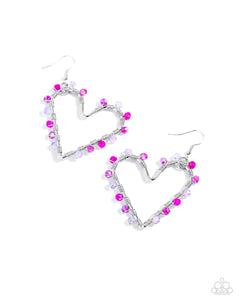 HEART of Your World - Pink - Paparazzi Accessories