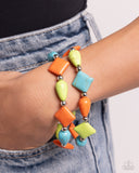EARTHY Riser - Multi - Paparazzi Accessories