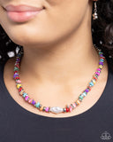 Seasonal Socialite - Multi - Paparazzi Pearl Necklace