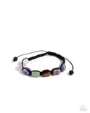 Multicolored Mecca - Blue - Paparazzi Accessories Urban Bracelet