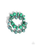 Shape Shifting Season - Green - Paparazzi Accessories