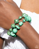 Shape Shifting Season - Green - Paparazzi Accessories
