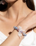 Girly Glam - Multi - Paparazzi Pearl Ribbon Bracelet