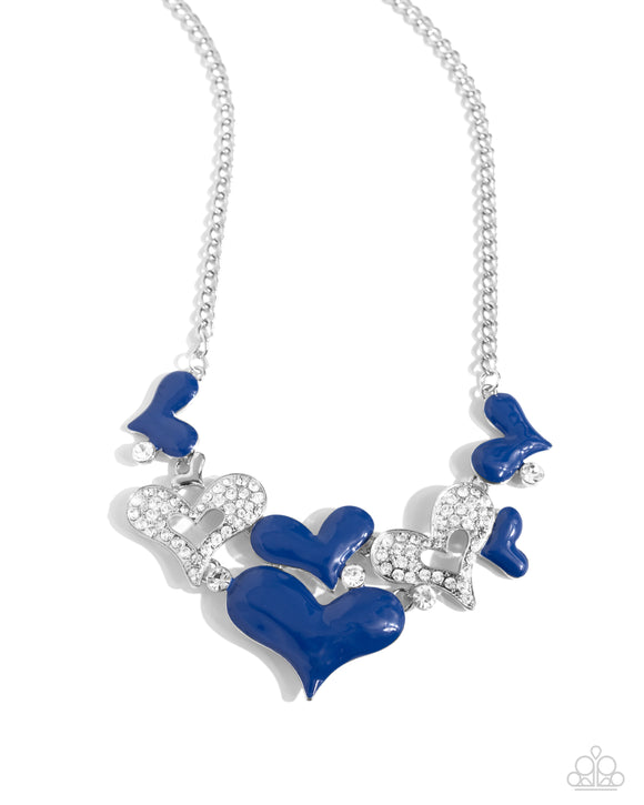 Room in My Heart for More - Blue - Paparazzi Accessories