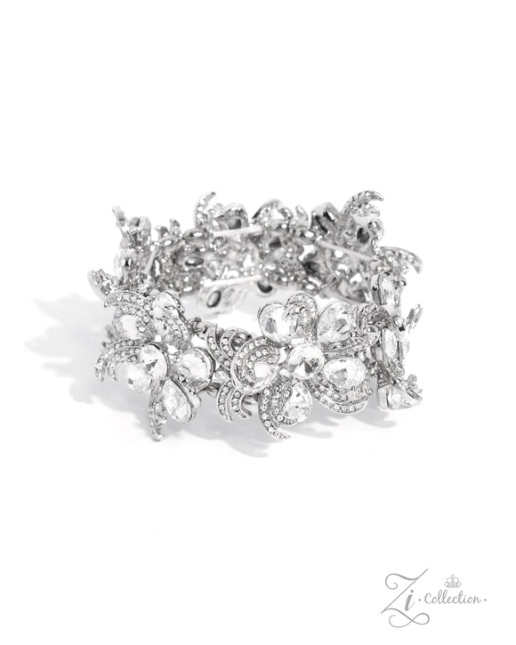 Indulgent Ideal - White - Paparazzi 2024 Zi Bracelet