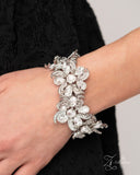 Indulgent Ideal - White - Paparazzi 2024 Zi Bracelet