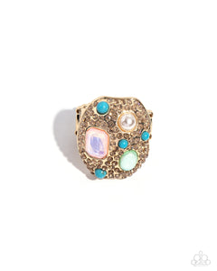 Active Artistry - Gold  - Paparazzi Multi Ring