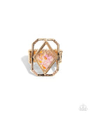 Diamond in the STUFF - Gold - Paparazzi Ring