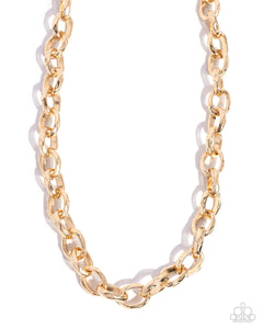 Industrial Imitation - Gold - Paparazzi - Urban Chain