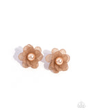 Blooming Backdrop - Brown - Paparazzi