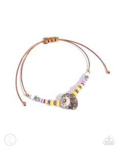 Break the SHELL - Multi  - Paparazzi Shell Ankle Bracelet