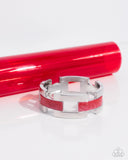 Modern Merger - Red - Paparazzi Accessories