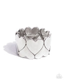 Sweetheart Setting - Silver - Paparazzi Accessories