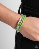 Certainly Coiled - Green - Paparazzi Accessories
