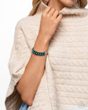 Beautiful Badlands - Blue -  Paparazzi Accessories