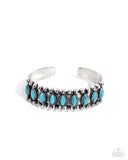 Beautiful Badlands - Blue -  Paparazzi Accessories